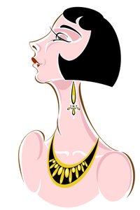 1920s fashion and hairstyle